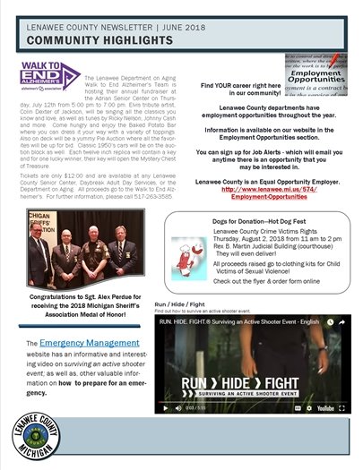 Page 4 of Newsletter