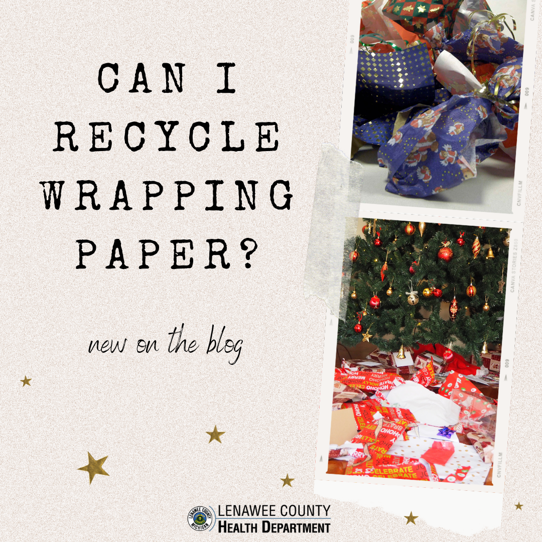 Can I recycle wrapping paper?