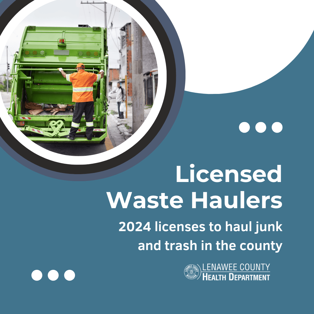 Licensed Waste Haulers in Lenawee County