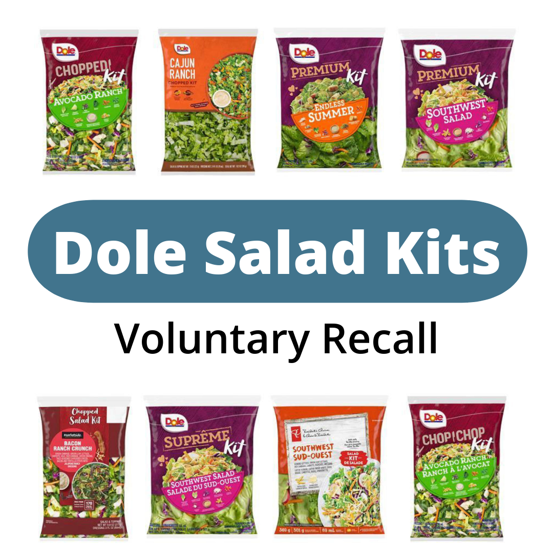 dole salad kits voluntary recall