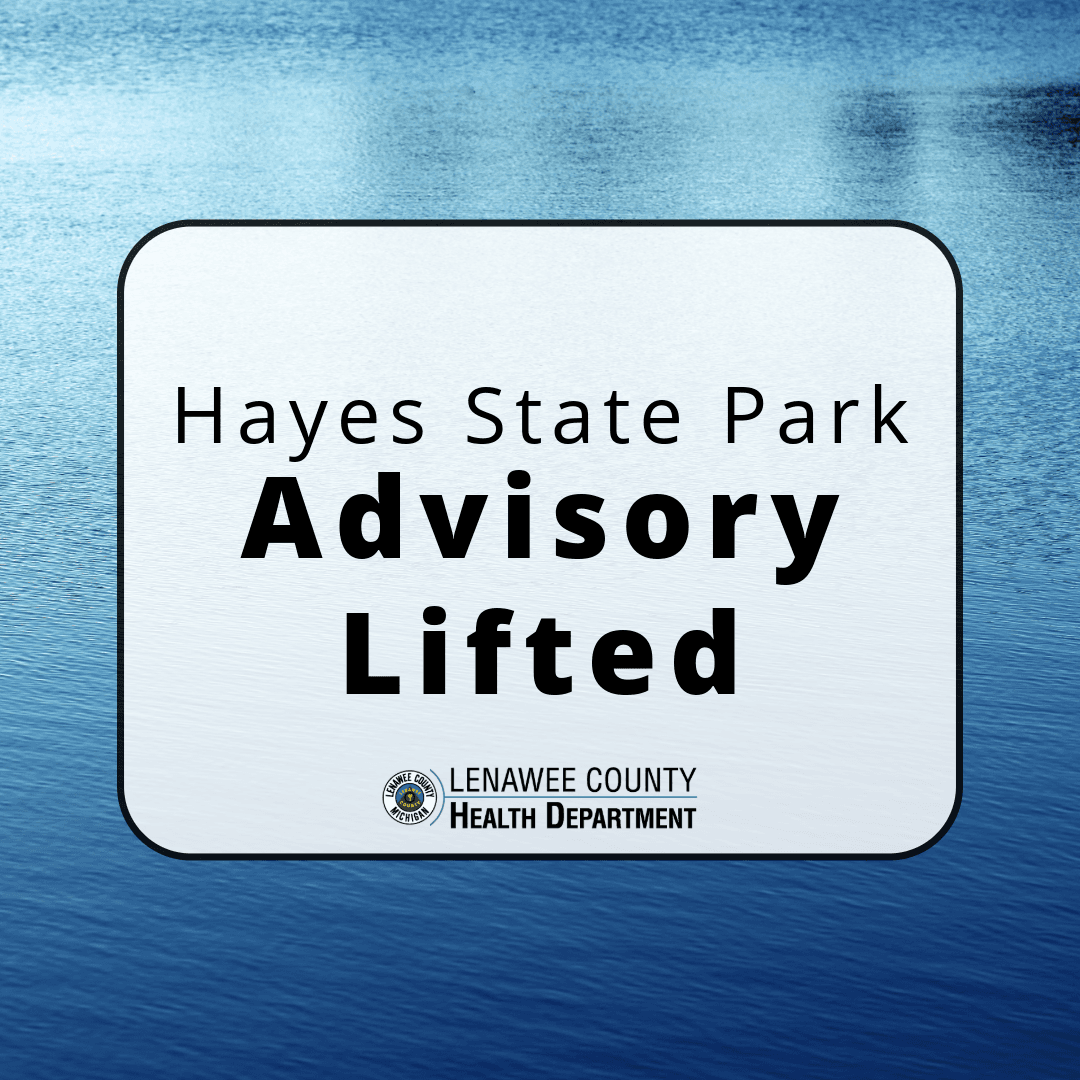advisory lifted hayes state park