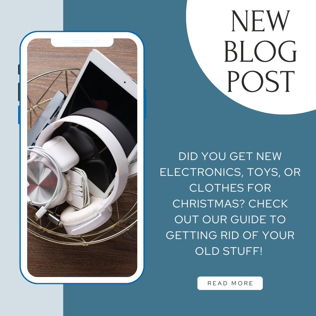 Did you get new Electronics, toys, or clothes for christmas Check out our guide to getting rid of yo