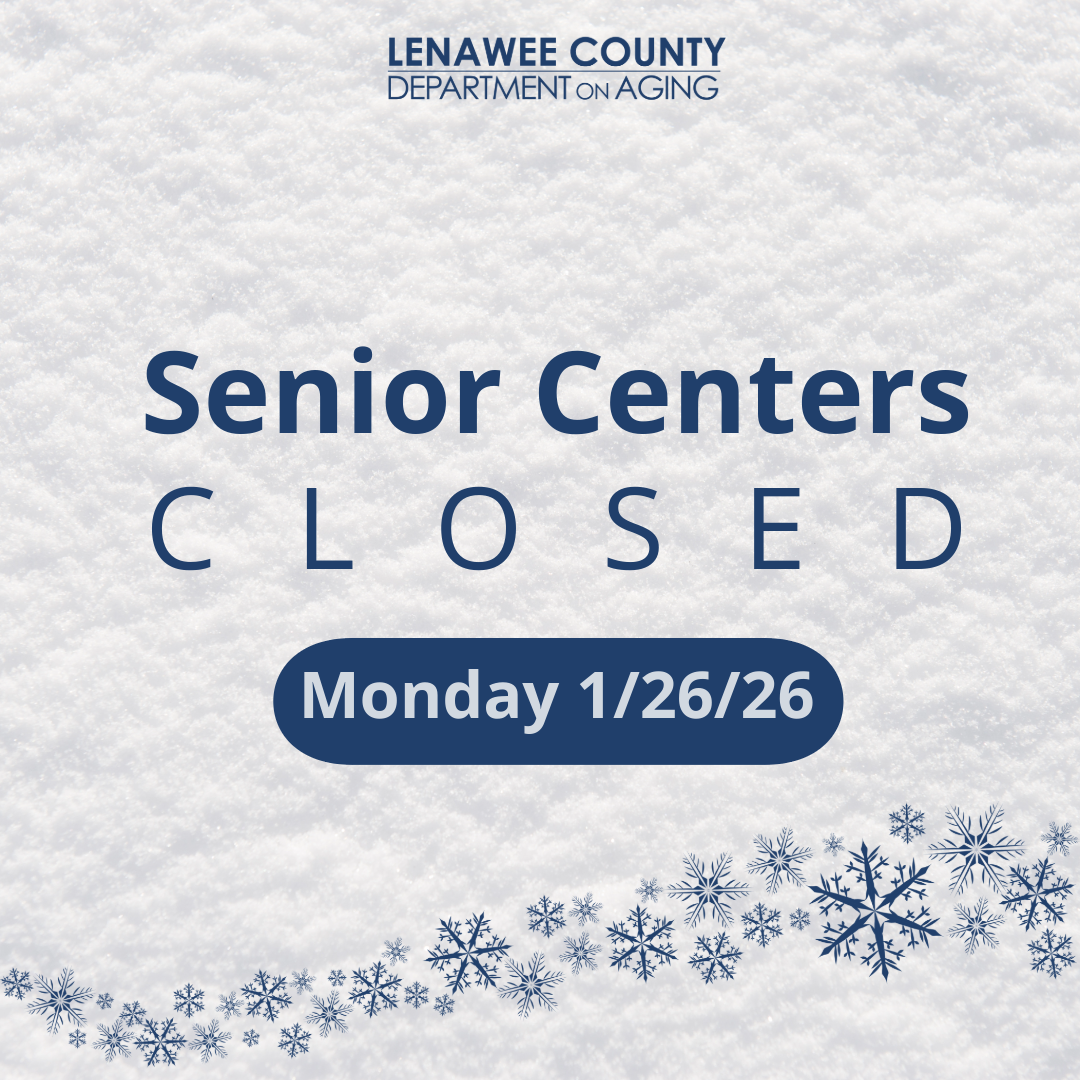 Senior Centers Closed