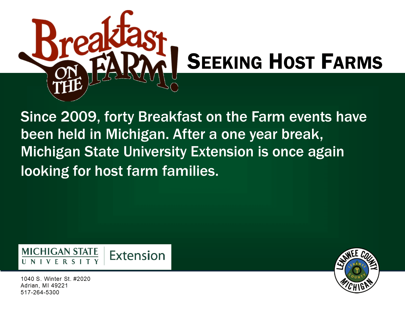 Breakfast on the farm logo