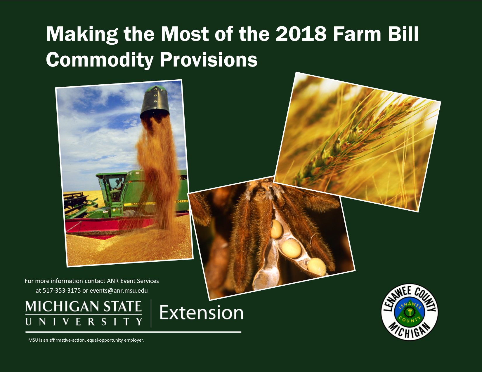 farm bill flyer